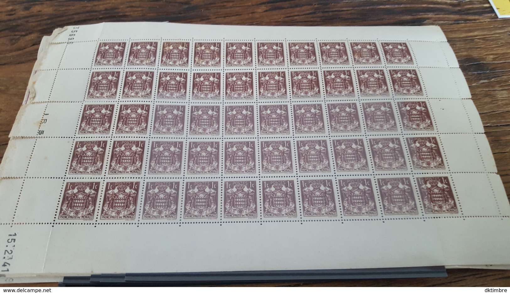 LOT 428888 TIMBRE DE MONACO NEUF** LUXE FEUILLE - Collections, Lots & Séries