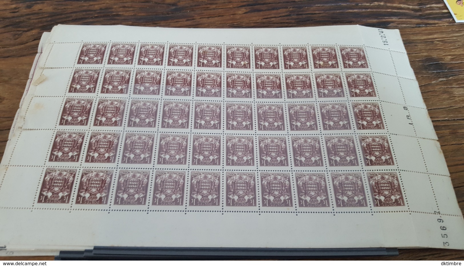 LOT 428889 TIMBRE DE MONACO NEUF** LUXE FEUILLE - Collections, Lots & Séries