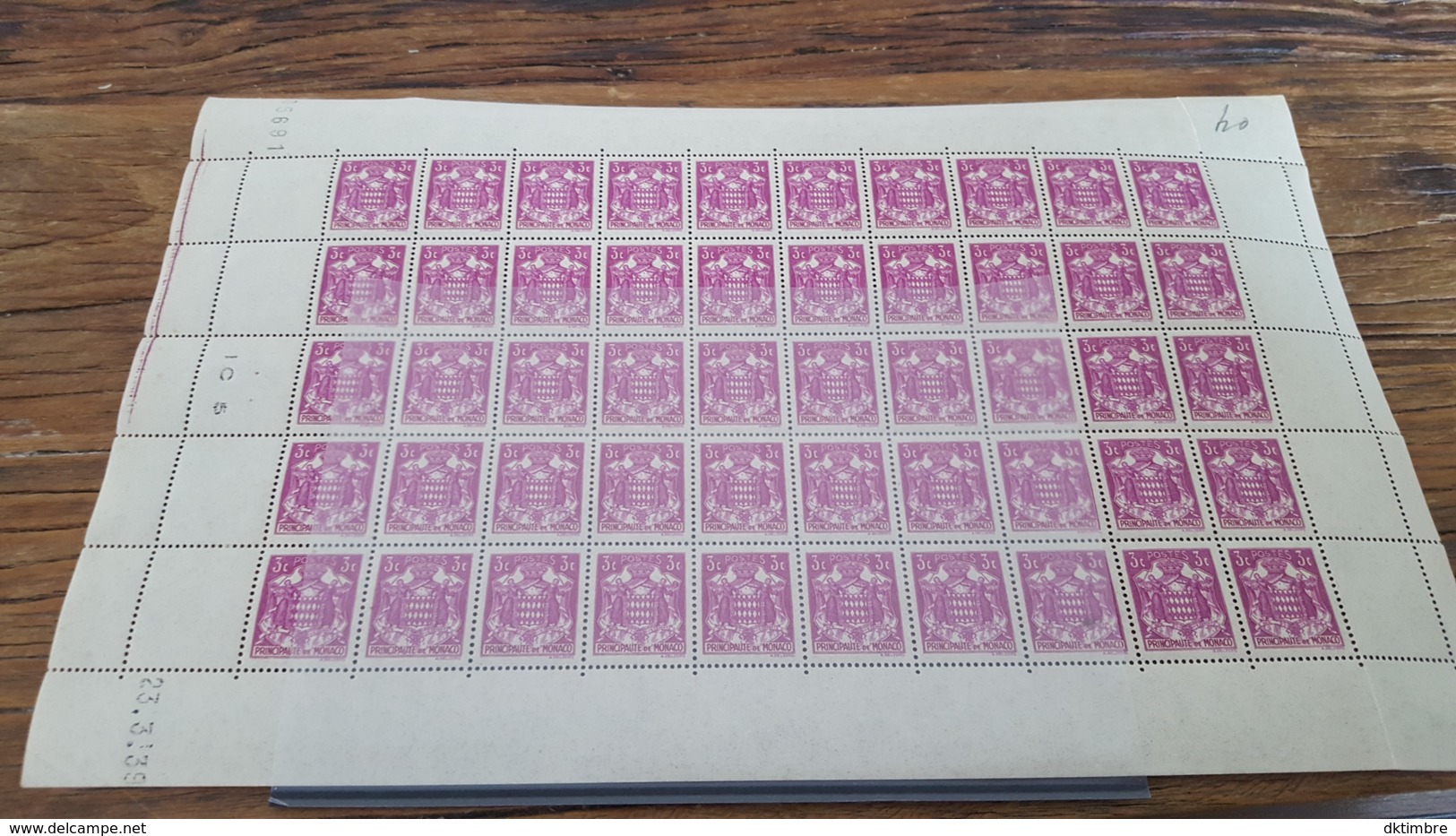 LOT 428893 TIMBRE DE MONACO NEUF** LUXE FEUILLE - Collections, Lots & Séries