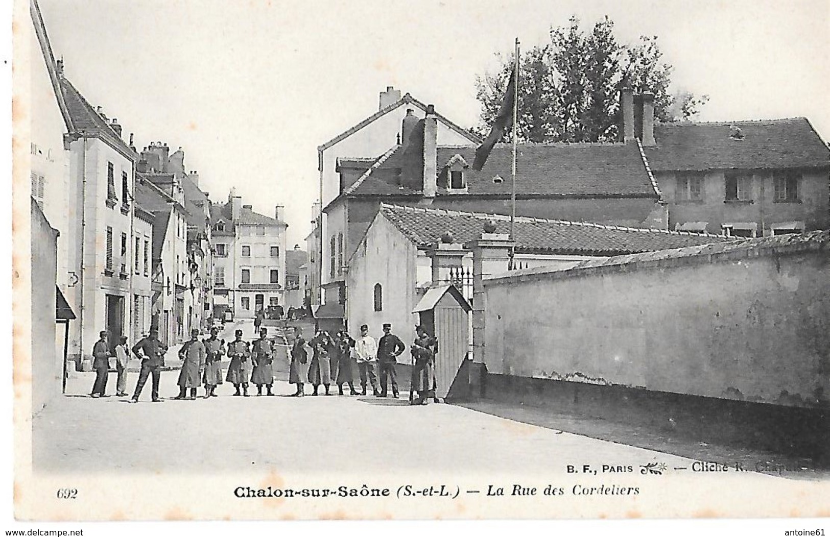 CHALON-sur-SAONE --La Rue Des Cordeliers - Chalon Sur Saone