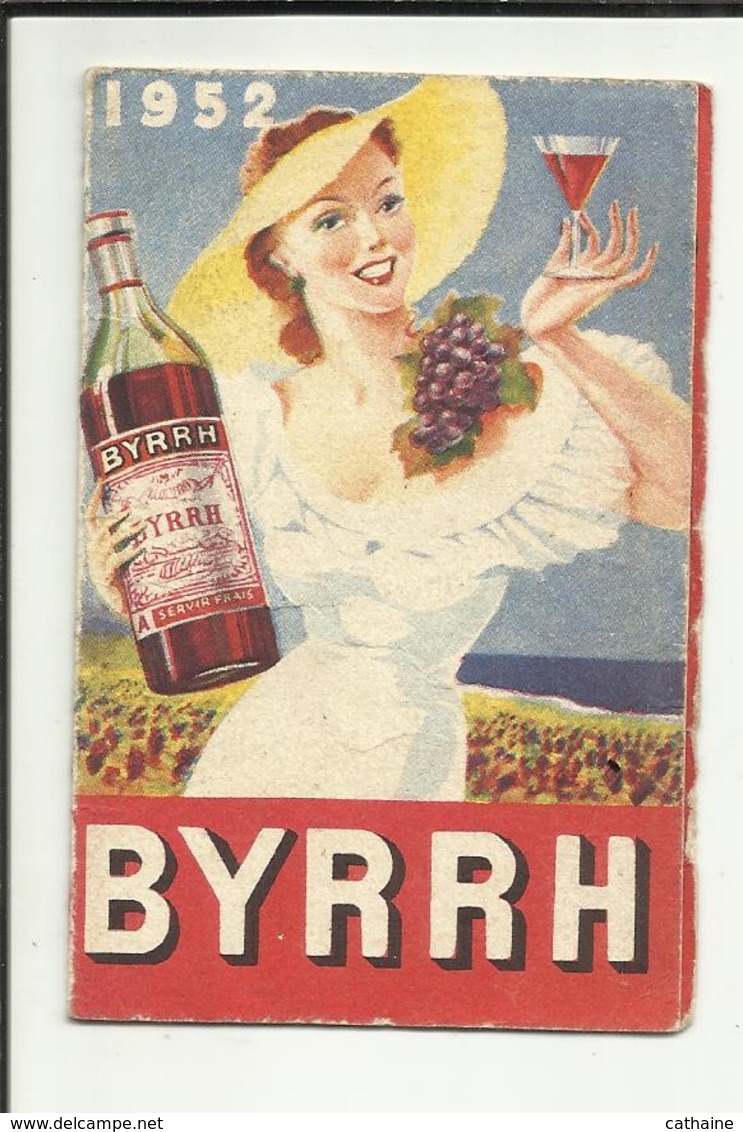 CALENDRIER . 1952 . PUB BYRRH . - Petit Format : 1941-60