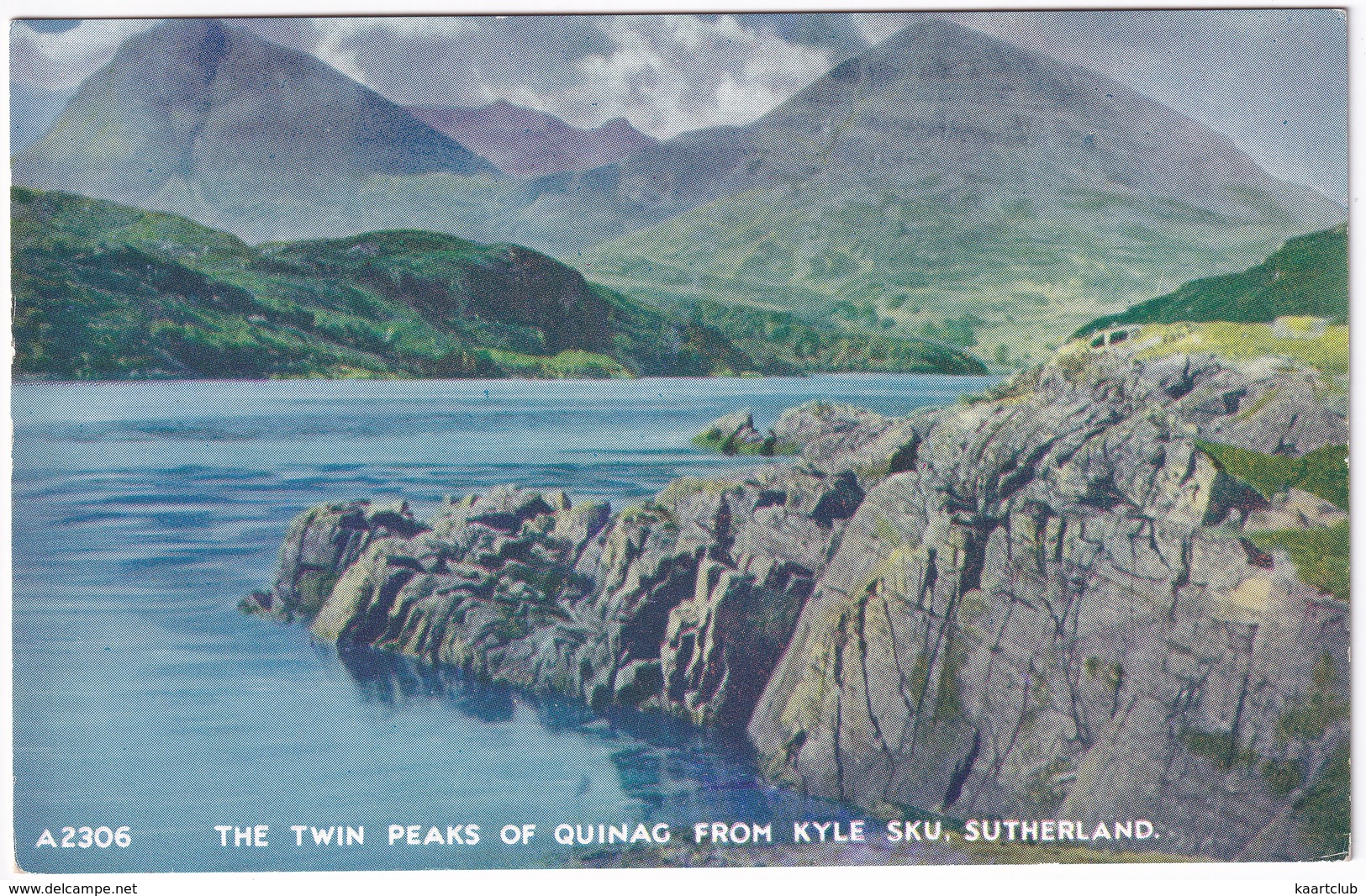 The Twin Peaks Of Quinag From Kyle Sku, Sutherland  - (Scotland) - Sutherland