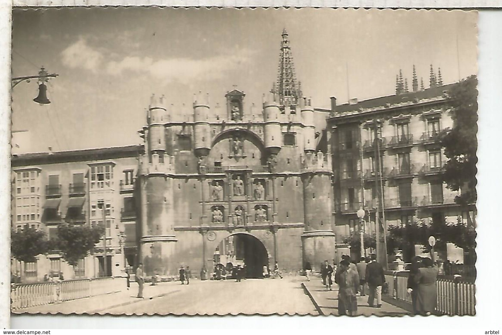 BURGOS ARCO DE SANTA MARIA SIN ESCRIBIR - Burgos
