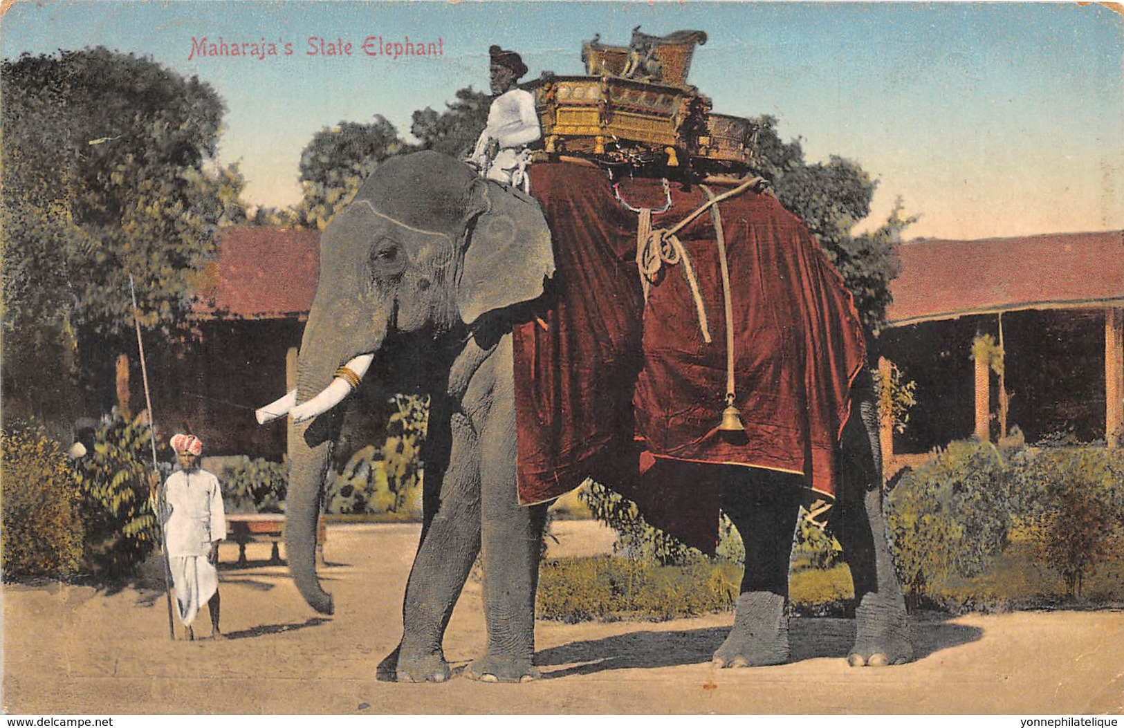 Inde / Ethnic - 213 - Maharaja's State Elephant - Belle Oblitération - Inde