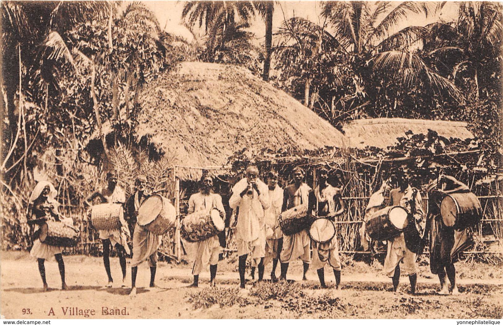 Inde / Ethnic - 217 - A Village Band - Belle Oblitération - Inde