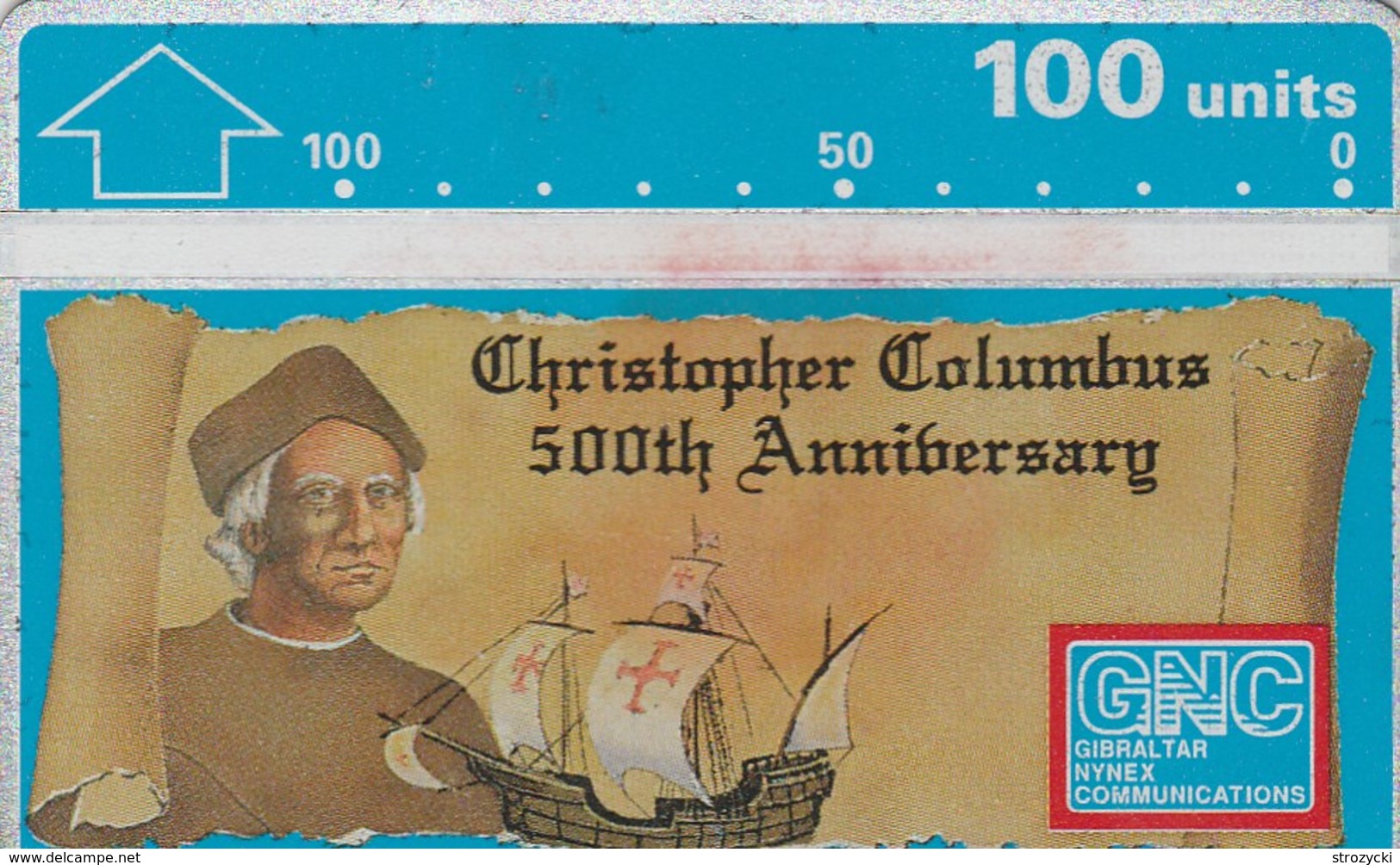 Gibraltar - Columbus 500th Anniversary - Gibilterra