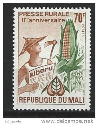 Mali YT 215 " Presse Rurale " 1974 Neuf** - Mali (1959-...)