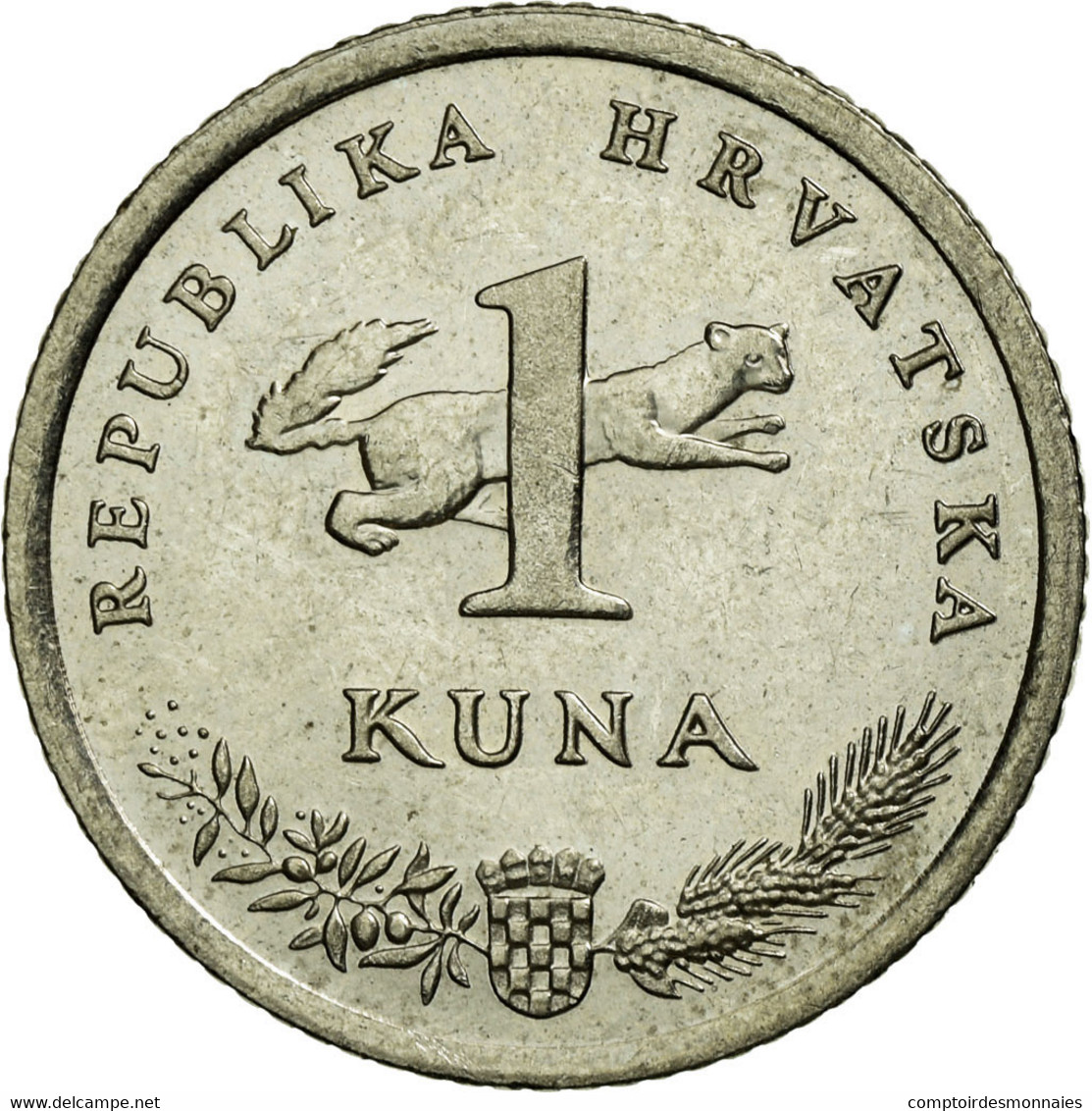 Monnaie, Croatie, Kuna, 2005, TTB, Copper-Nickel-Zinc, KM:9.1 - Croatie