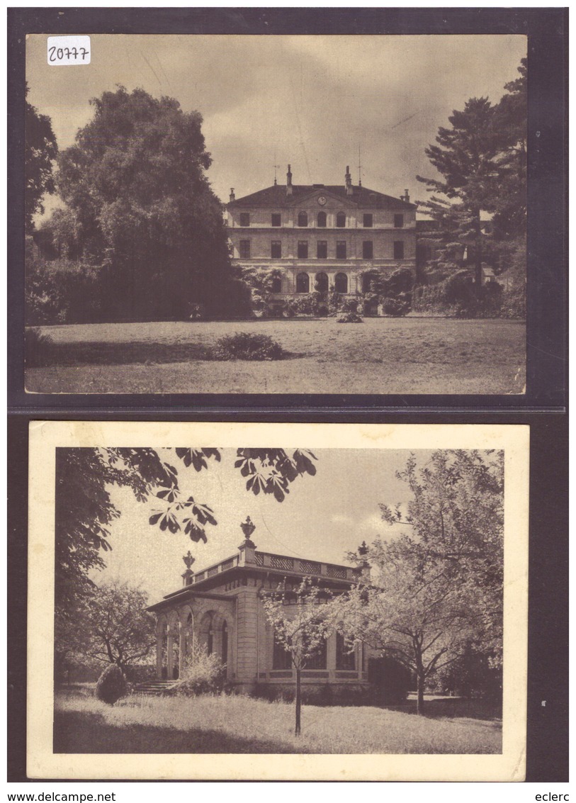 FORMAT 10x15cm - 2 CARTES - MAISON DE SANTE DE PREFARGIER - TB - Autres & Non Classés