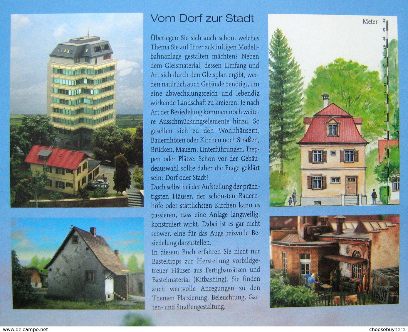 MÄRKLIN BIBLIOTHEK Vom Dorf Zur Stadt  H0 Modellbahn HC - Deutsch