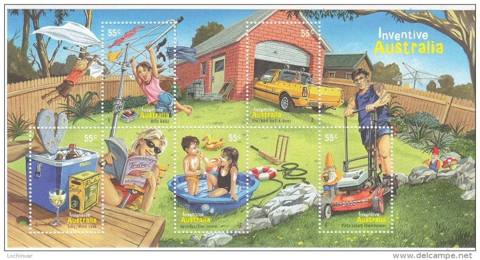 AUSTRALIA, 2009 INVENTIONS MINISHEET MNH - Mint Stamps