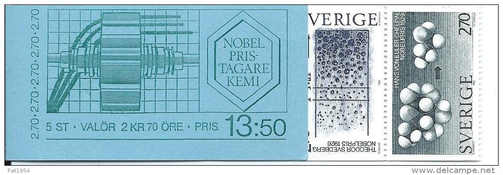 Suède 1983 Carnet C1244 Neuf Prix Nobel Chimie - 1981-..