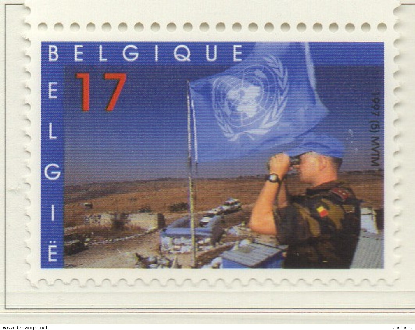 PIA - BELG - 1997 : I Caschi Blu   - (Yv  2692  ) - Nuovi