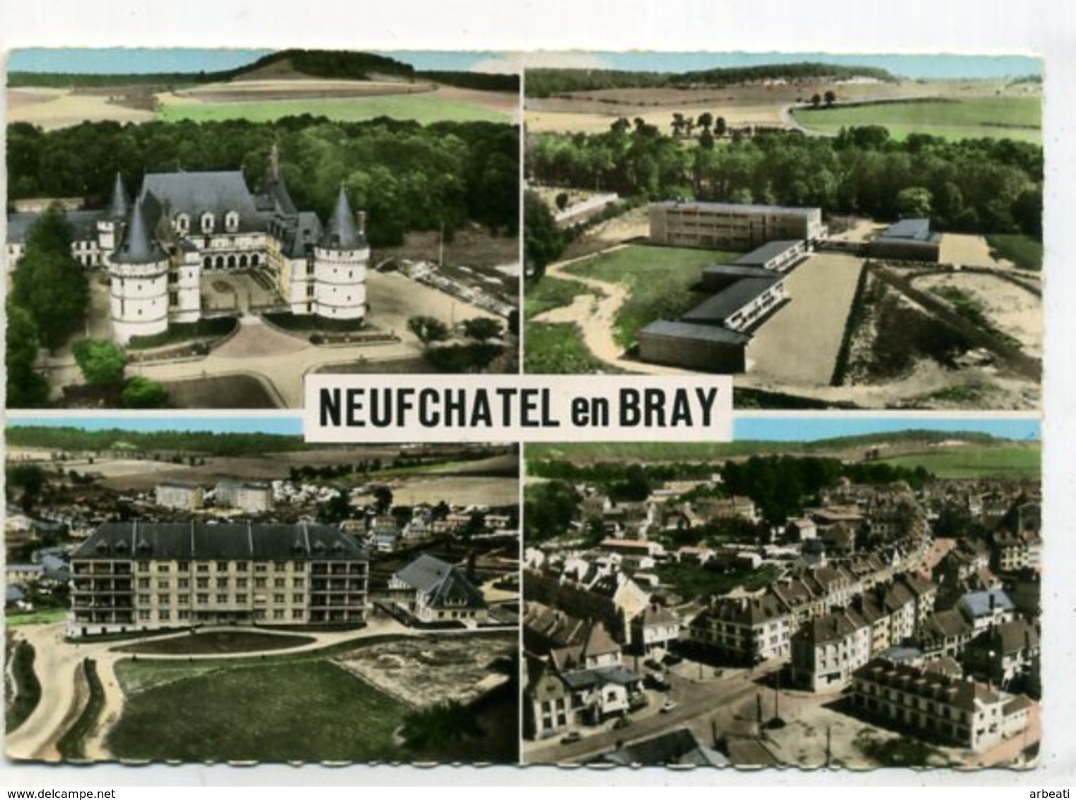 76 NEUFCHATEL EN BRAY ++ En Avion Au-dessus De ... ++ - Neufchâtel En Bray