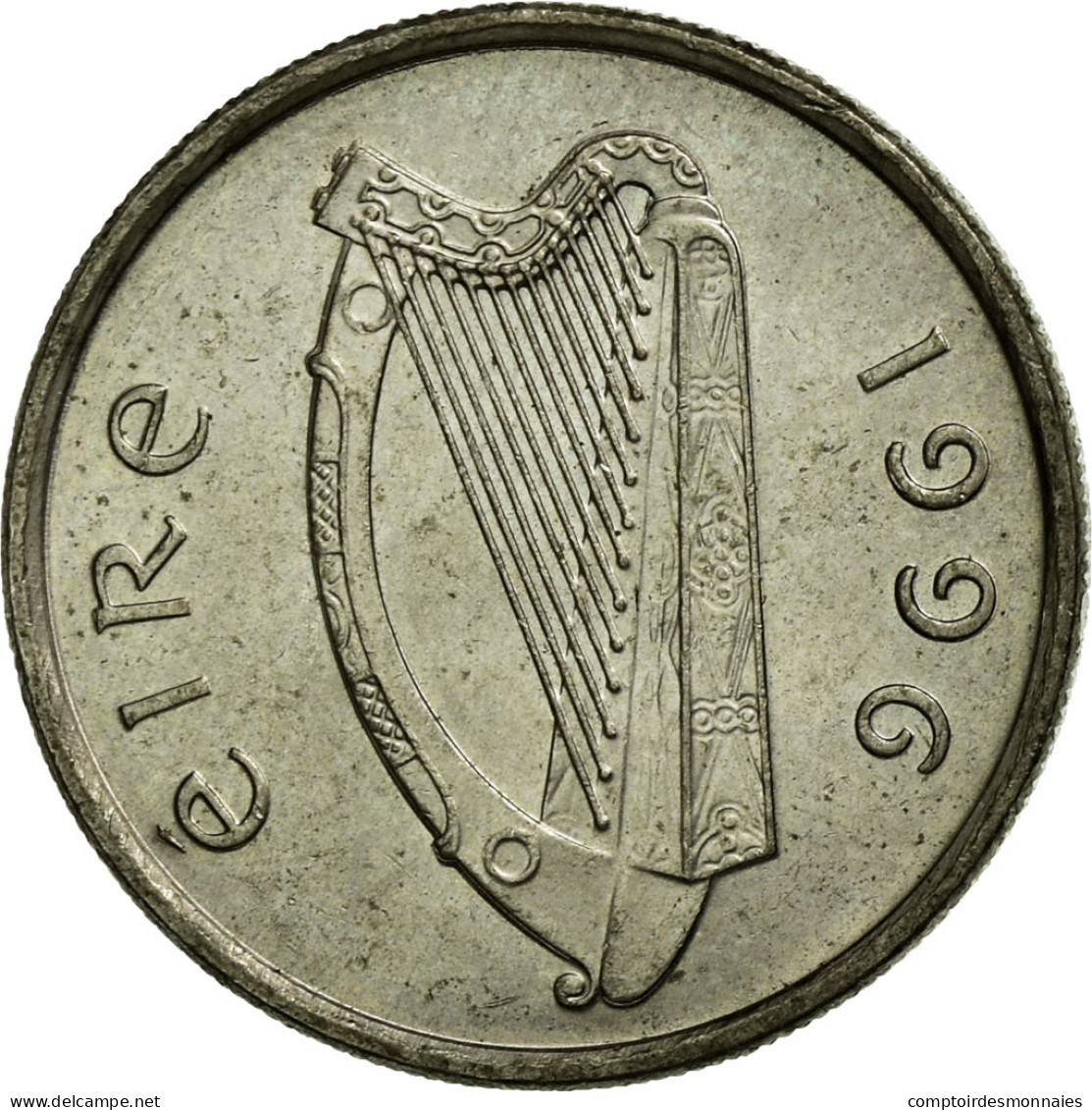 Monnaie, IRELAND REPUBLIC, 5 Pence, 1996, TTB, Copper-nickel, KM:28 - Irlande