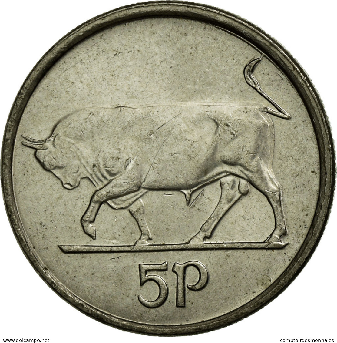 Monnaie, IRELAND REPUBLIC, 5 Pence, 1996, TTB, Copper-nickel, KM:28 - Ireland