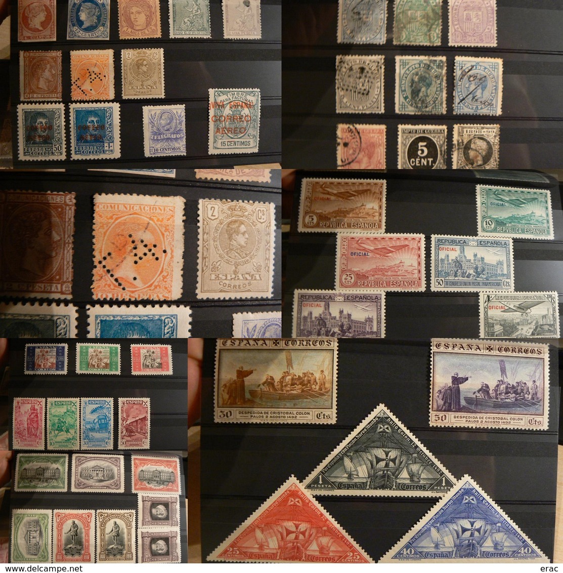 Espagne - Timbres Anciens Neufs * En Majorité - Cote +/- 350 - Collections