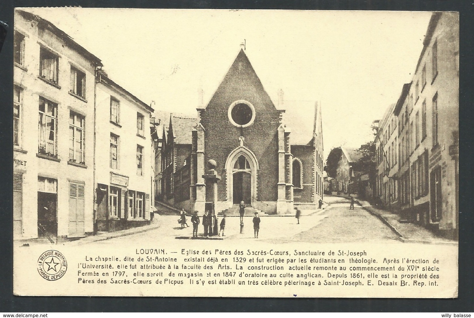 +++ CPA - LEUVEN - LOUVAIN - Eglise Des Pères Des Sacrés Coeurs - Sanctuaire De St Joseph - Desaix   // - Leuven