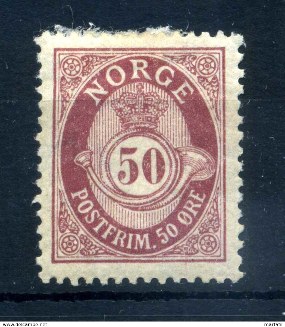 1909-20 NORVEGIA N.82 * - Nuovi