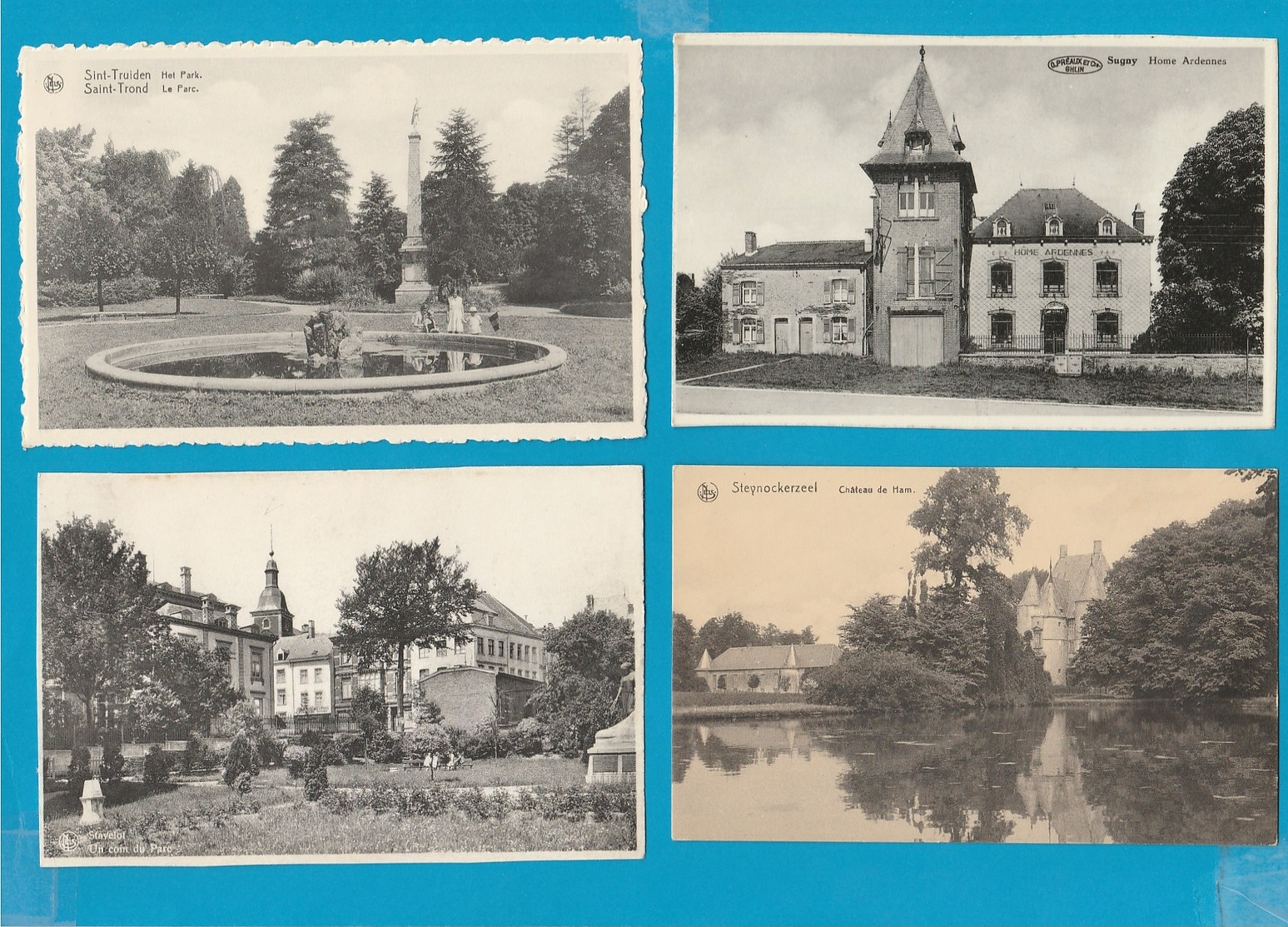 BELGIË Lot van 60 Oude Postkaarten, Vieilles Cartes Postales