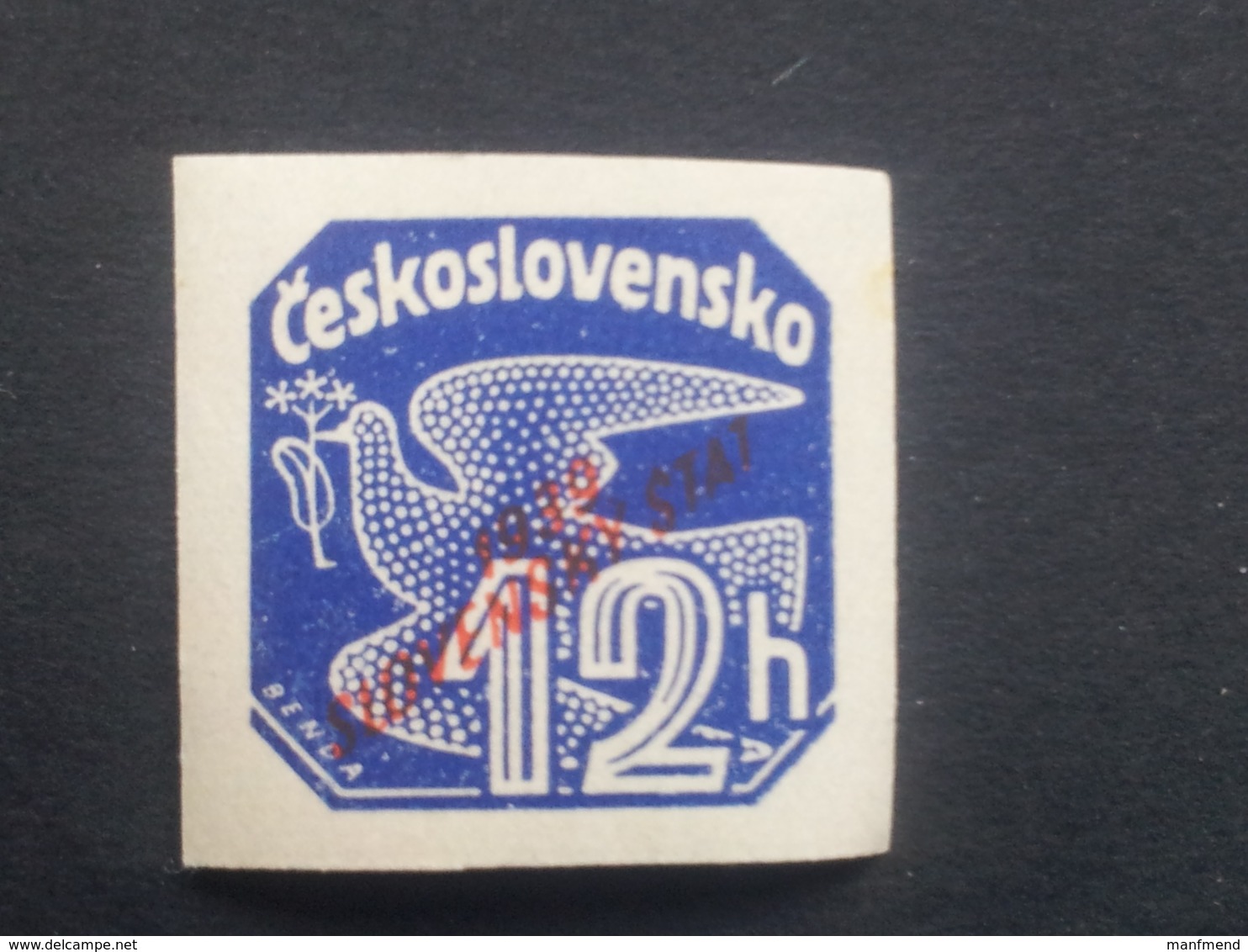 Slovakia - 1939 - Mi:SK 27, Sn:SK P2, Yt:SK J2 **MNH - Look Scan - Unused Stamps