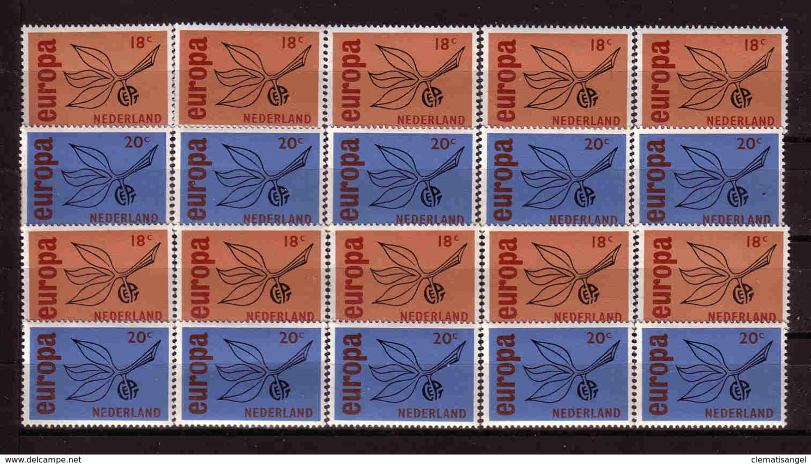 394a * NIEDERLANDE 848/9 * 10x EUROPA * MICHEL 5,00 * POSTFRISCH **!! - Ungebraucht