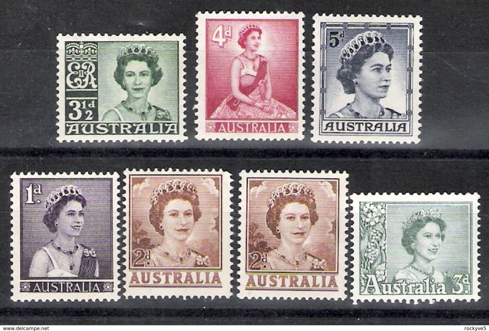 Australia 1959-63 QEII MNH - Ungebraucht