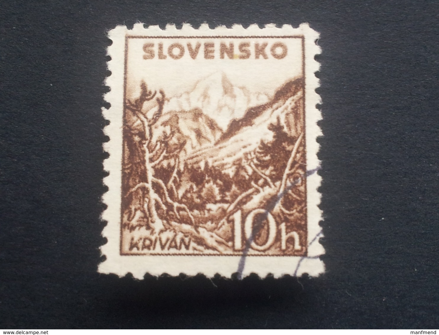 Slovakia - 1940 - Mi:SK 72XA, Yt:SK 40a O - Look Scan - Gebraucht