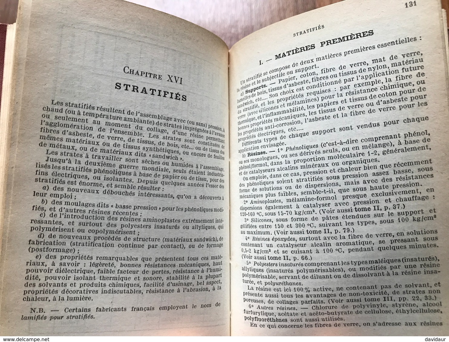 Aide-mémoire Dunod Matières Plastiques - Tome 1 - 1961 - Autres & Non Classés