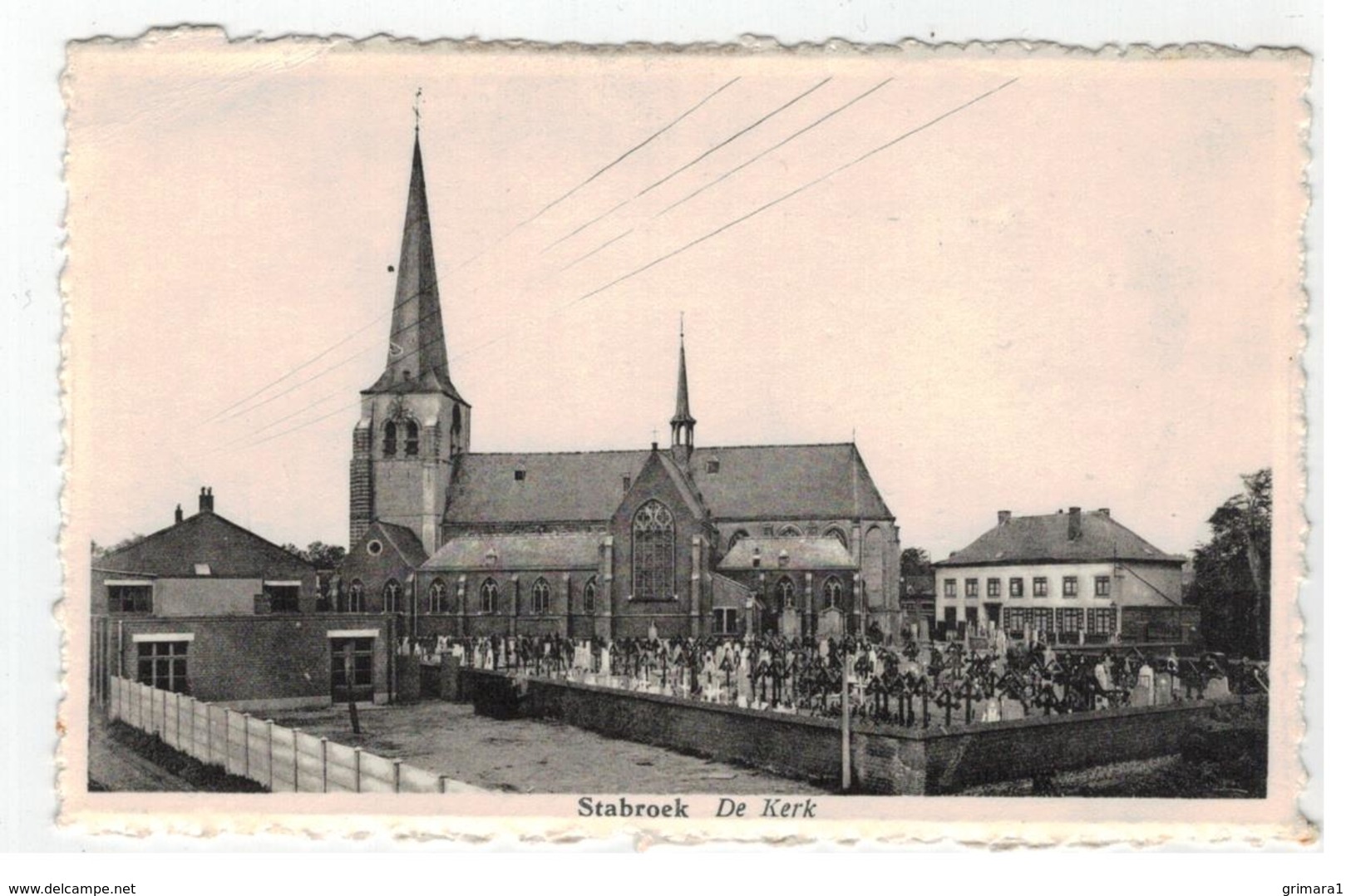 Stabroek  De Kerk  Uitgave:Janssens,Stabroek - Stabrök