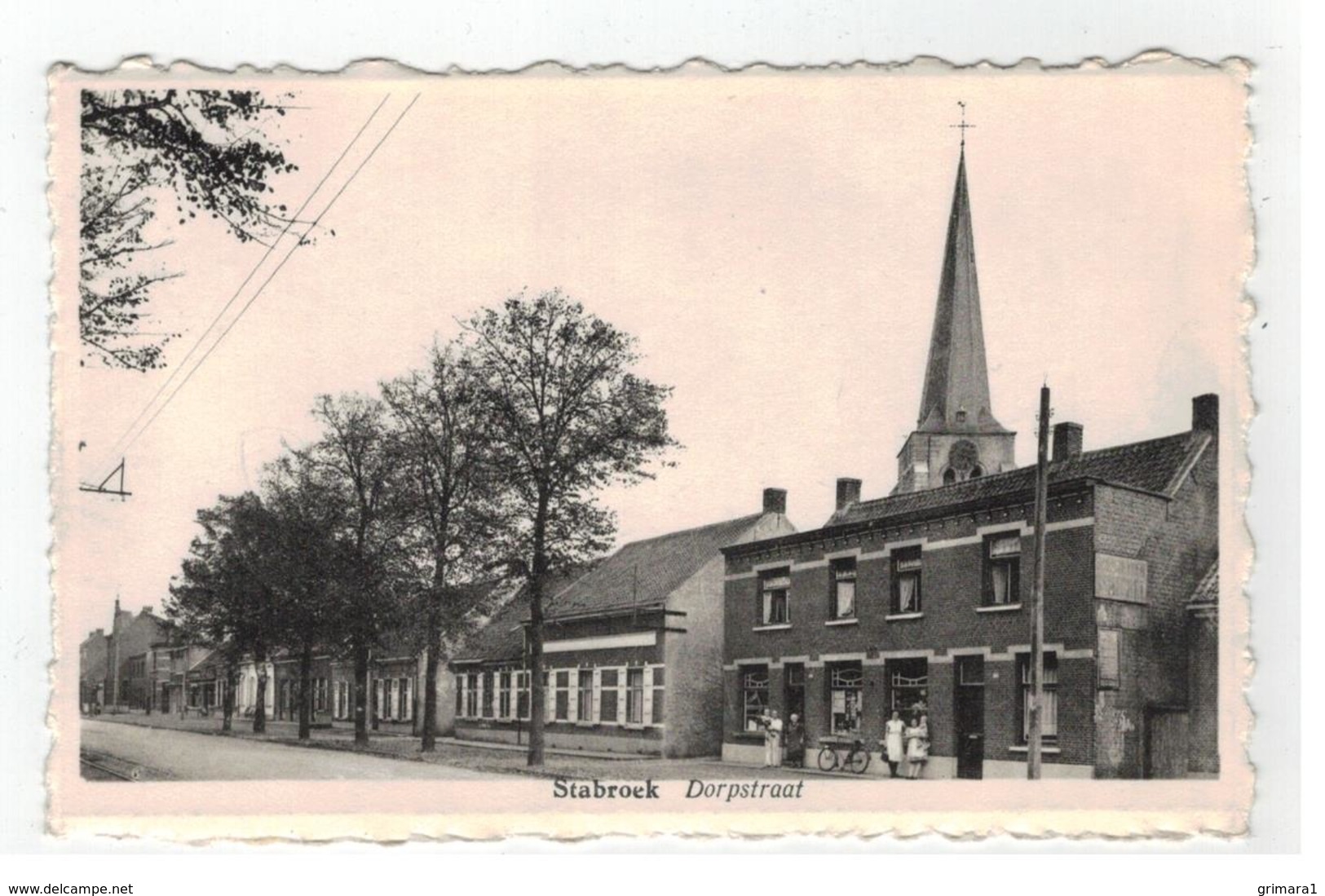 Stabroek  Dorpstraat  Uitgave:Janssens,Stabroek - Stabrök