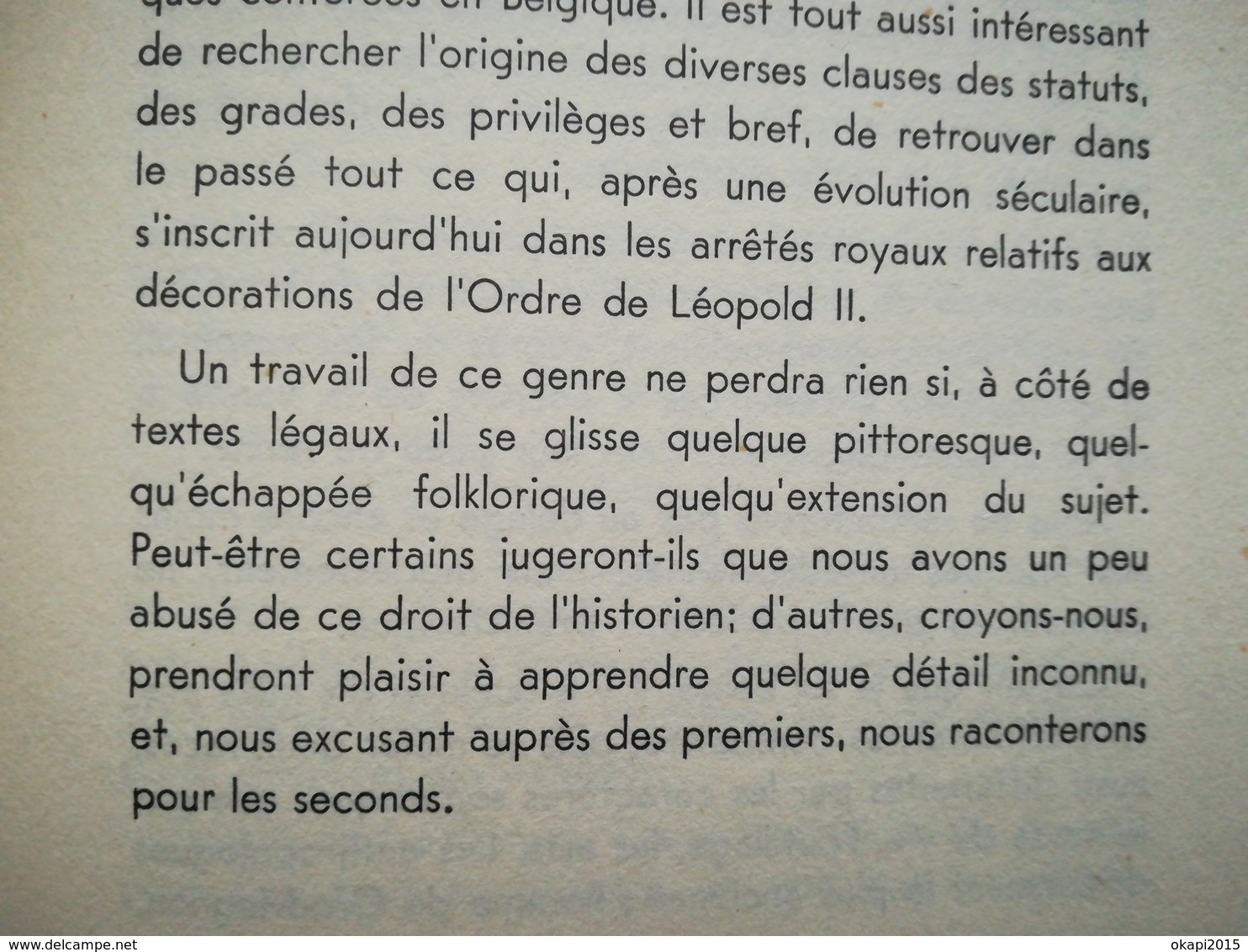 DE LA TOISON D OR À L ORDRE DE LEOPOLD  II   HISTOIRE DES ORDRES DÉCORATIONS  DISTINCTIONS  EN BELGIQUE -  ANNÉE 1939