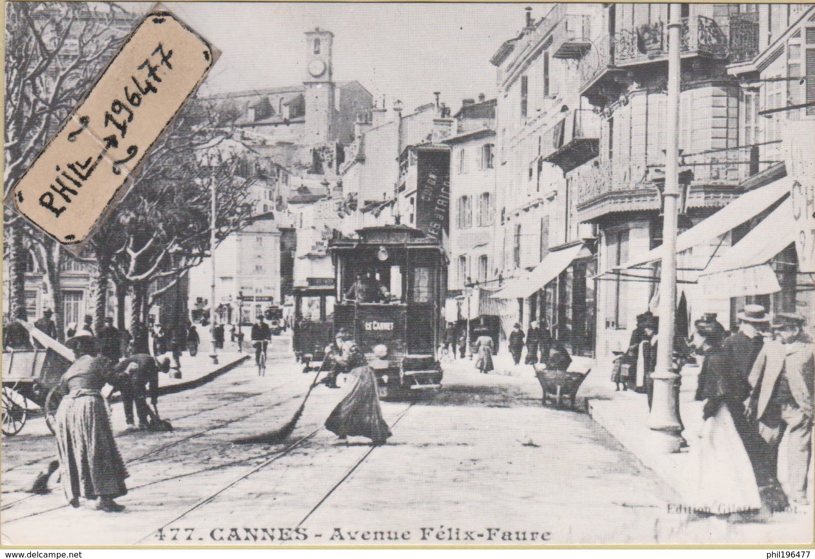 06 Cannes - Cpm / Avenue Félix-Faure. - Cannes