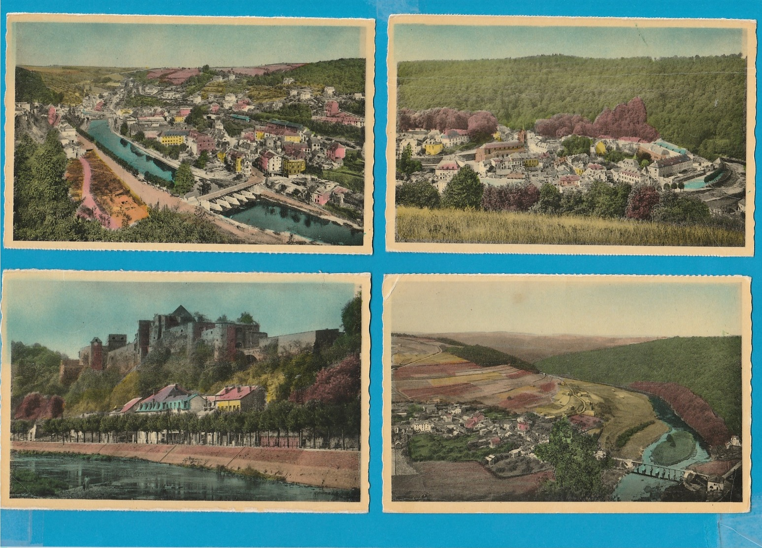 BELGIË Bouillon, Lot van 63 Postkaarten, Cartes Postales