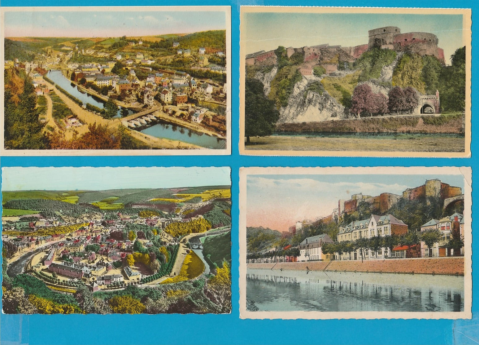 BELGIË Bouillon, Lot van 63 Postkaarten, Cartes Postales