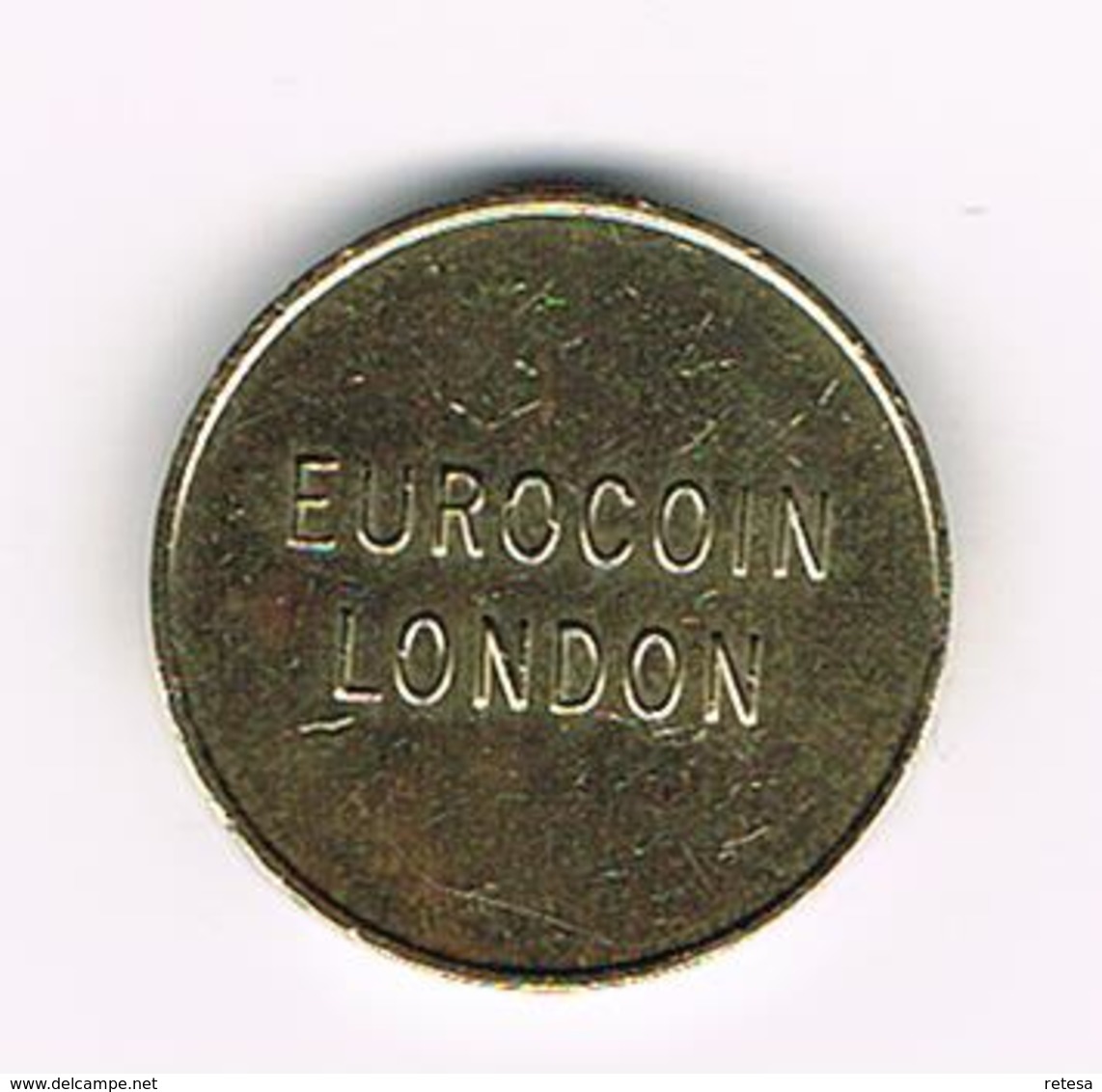 &  AUTOMATEN  TOKEN  EUROCOIN  LONDON - Professionals/Firms