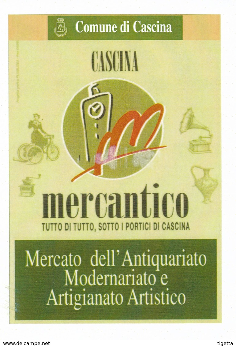 MERCANTICO MERCATO DELL' ANTIQUARIATO CASCINA (PI) 2010 VIAGGIATA - Machines à Affranchir (EMA)