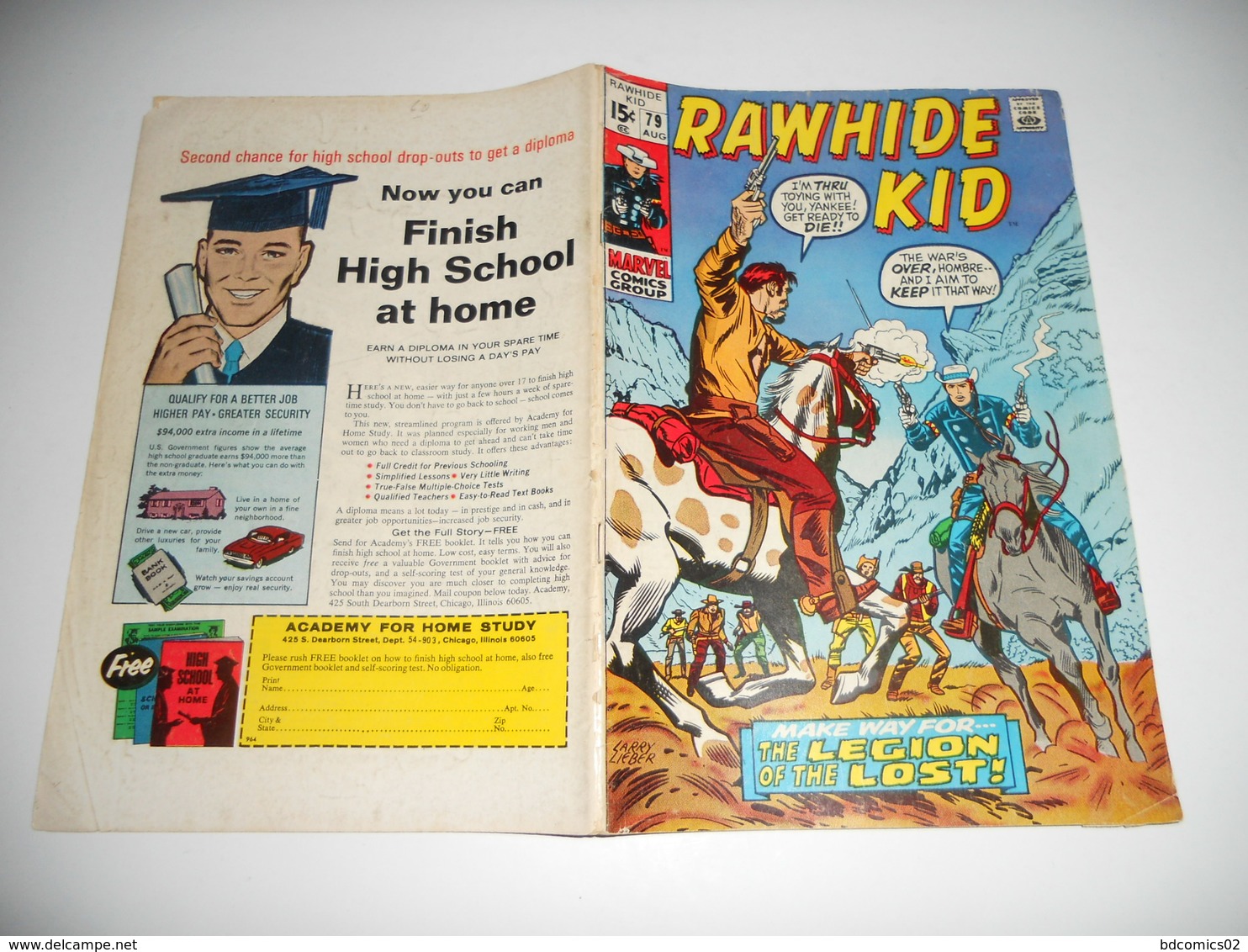 Rawhide Kid Marvel Comics Group N°79  En V O - Marvel