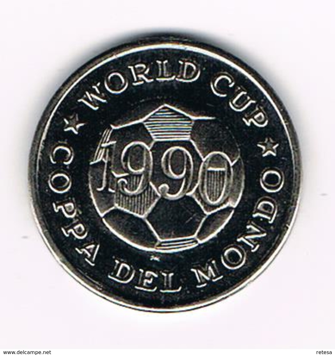 &  JETON  WORLD CUP COPPA DEL MONDO 1990 BRASIL - Autres & Non Classés