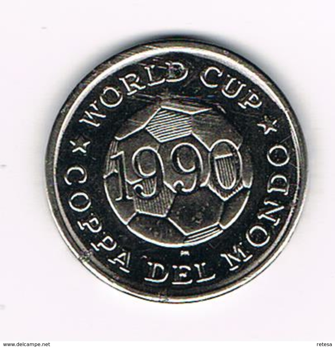 &  JETON  WORLD CUP COPPA DEL MONDO 1990 SCOTLAND - Autres & Non Classés