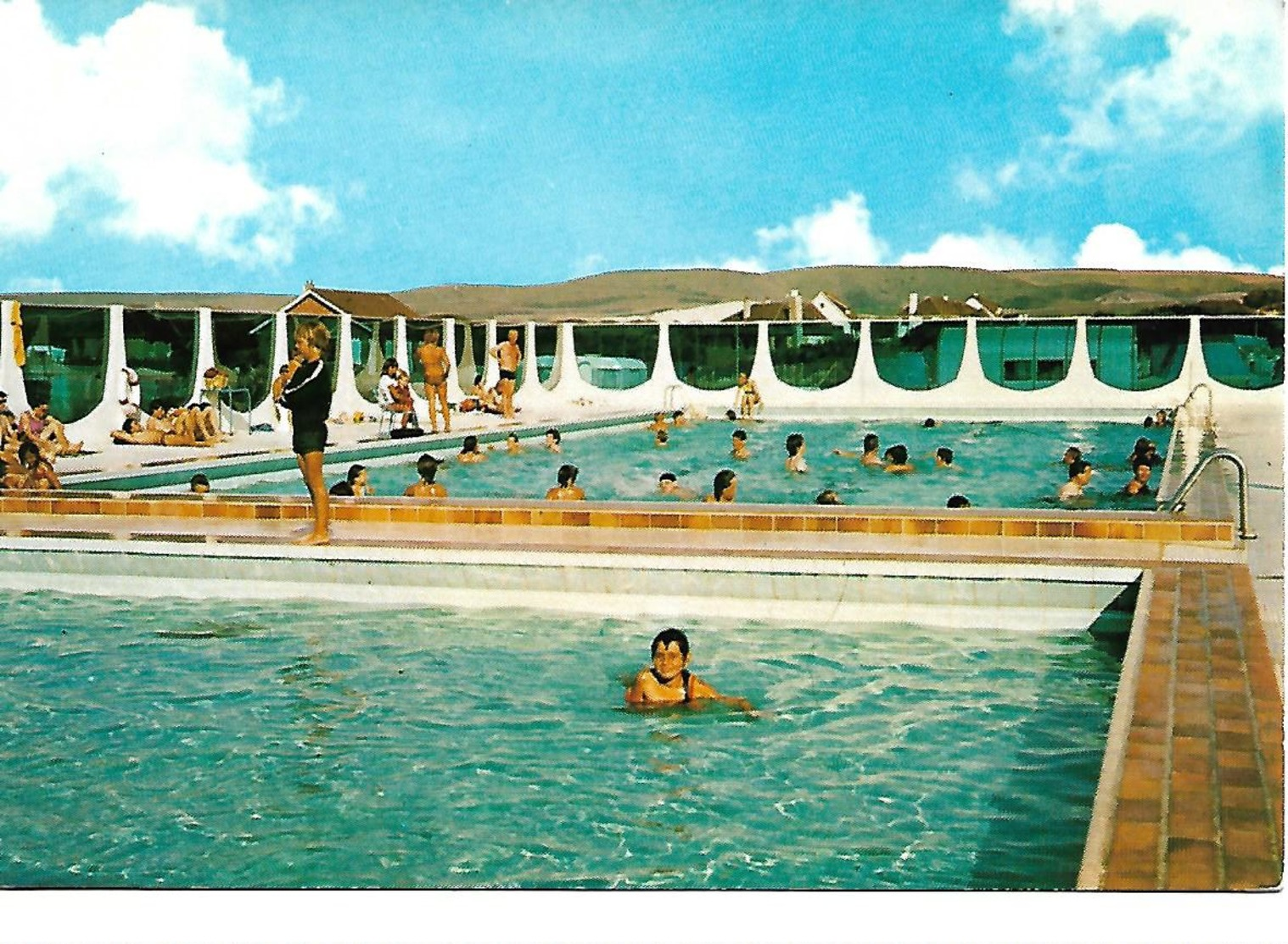 Ste Cecile Plage  La Piscine Du Camping De La Mer - Autres & Non Classés