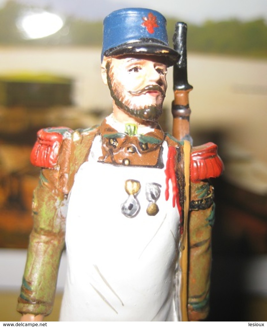 F186 FIGURINE SOLDAT DE PLOMB LEGION ETRANGERE LEGIONNAIRE CAPORAL CHEF 1er RE 1931 - Soldats De Plomb