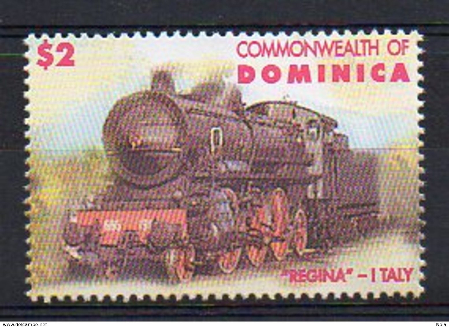 DOMINICA. TRAINS. MNH (2R0303) - Trains