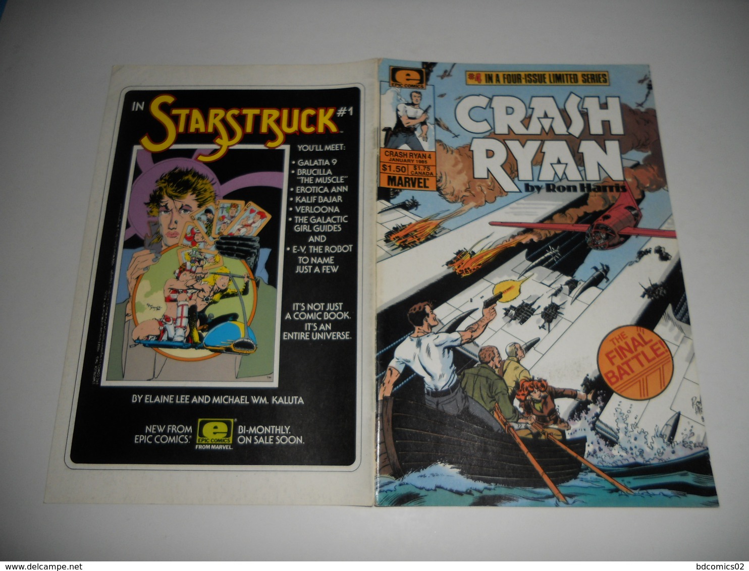 Crash Ryan N° 4 (Of 4) (Ron Harris) (États-Unis, 1984) En V O - Marvel