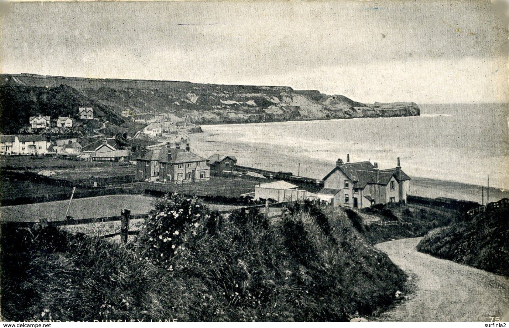 YORKS - SANDSEND FROM DUNSLEY LANE Y725 - Whitby