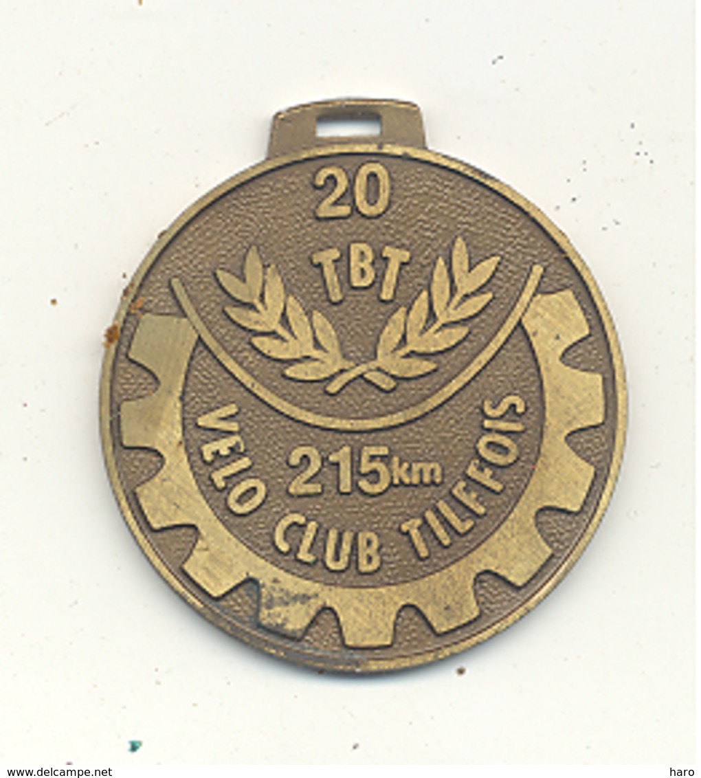 Médaille  - TILFF - BASTOGNE - TILFF 1991 20e édition  - Cyclotourisme, Cycliste, Vélo  (b241) - Cyclisme