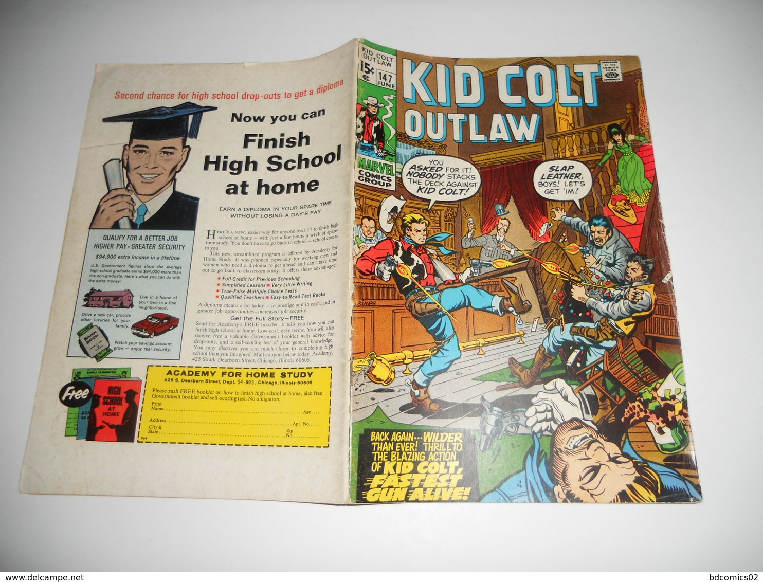 KID COLT OUTLAW  147 Marvel EN  VO - Marvel