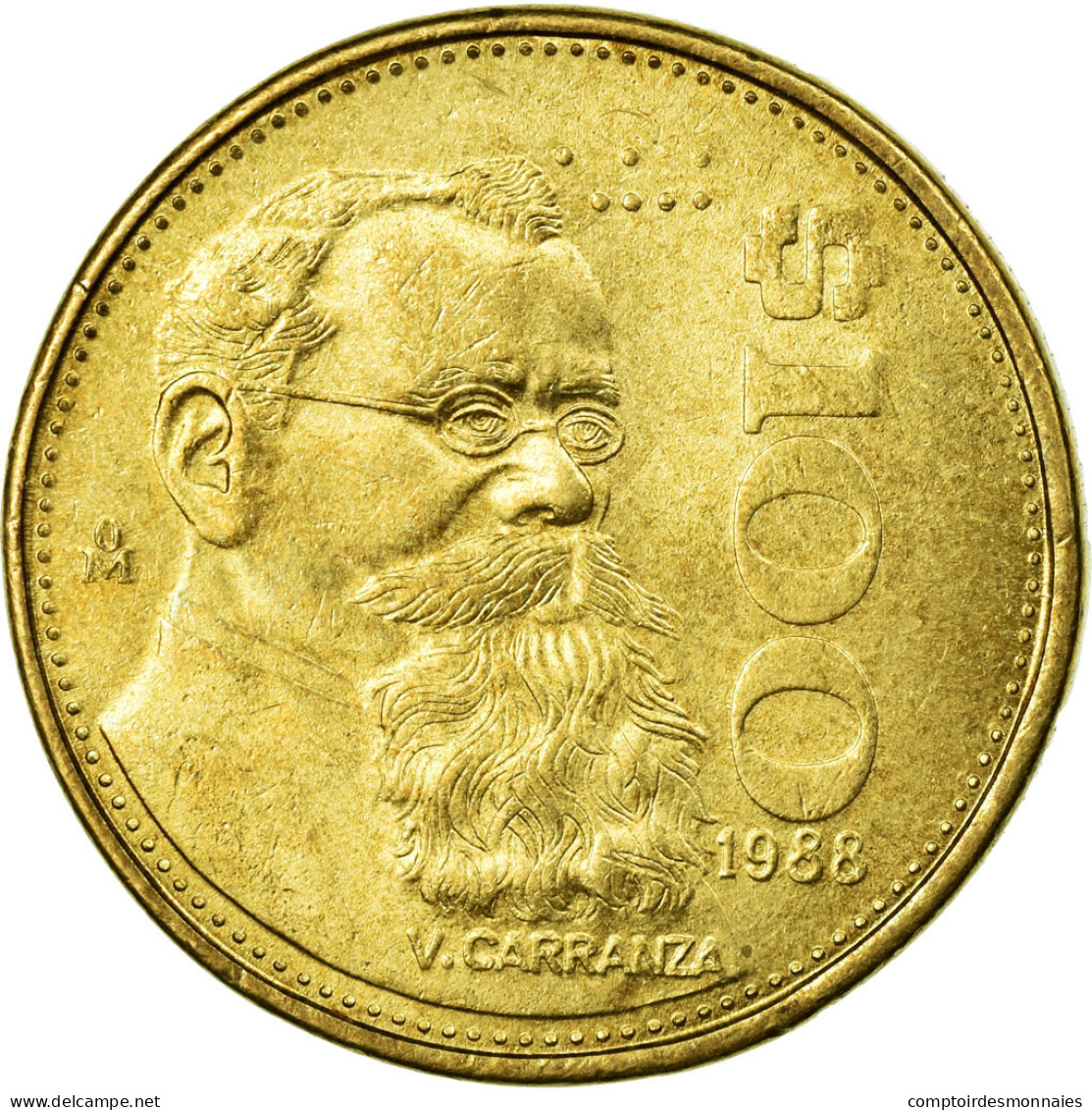 Monnaie, Mexique, 100 Pesos, 1988, Mexico City, SUP, Aluminum-Bronze, KM:493 - Mexique