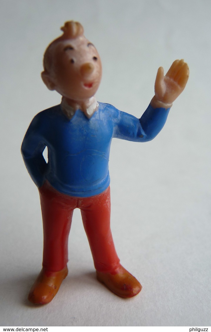 FIGURINE TINTIN  HEIMO 1972 TINTIN Pantalon Rouge (1) - Tintin