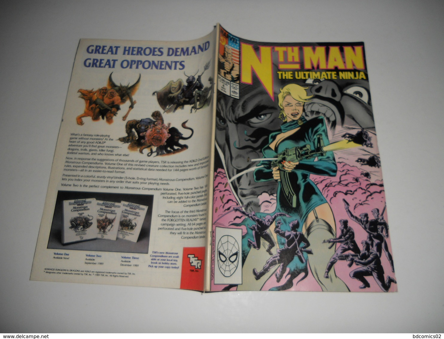 Nth Man The Ultimate Ninja N°4 In Near Mint Condition. Marvel Comics EN V O - Marvel